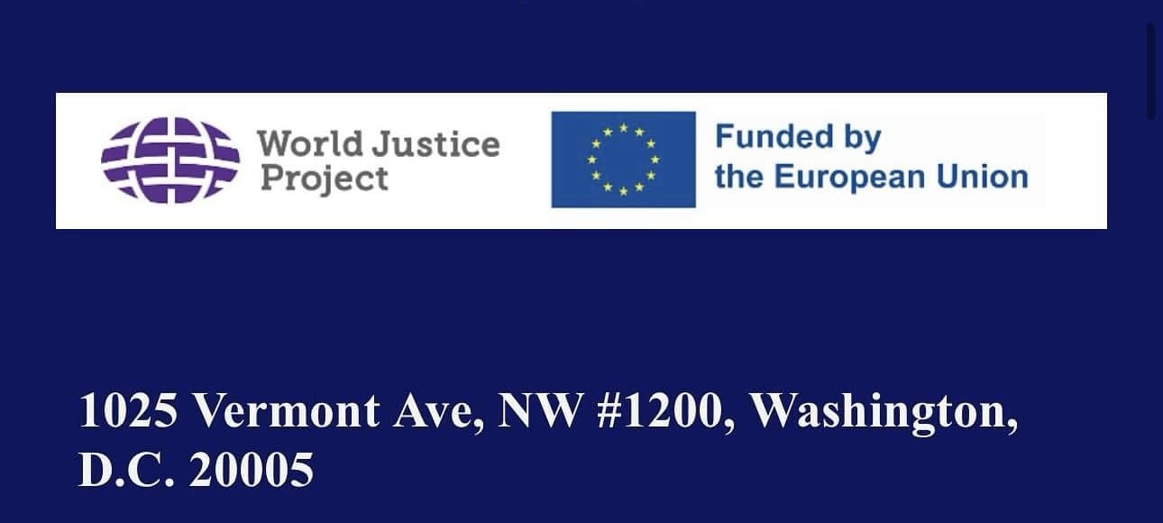 World Justice Project — finansē Eiropas Savienība